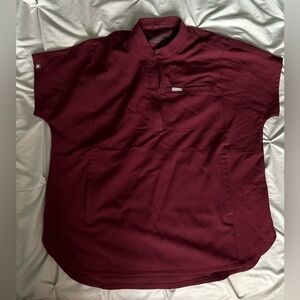 Figs Montex Mock Neck Scrub Top